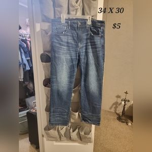 Men's blue jeans